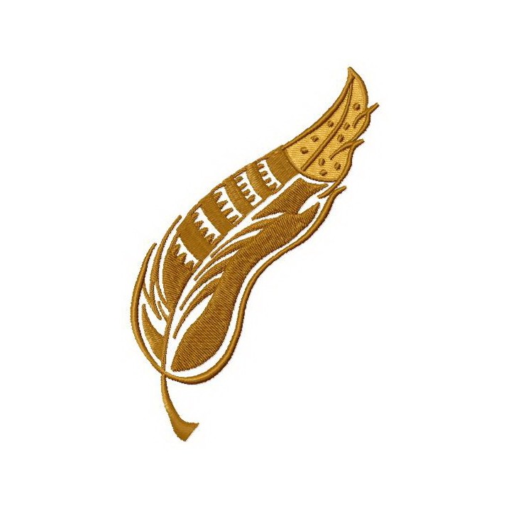 Feather 10 embroidery design - Embroidery Design