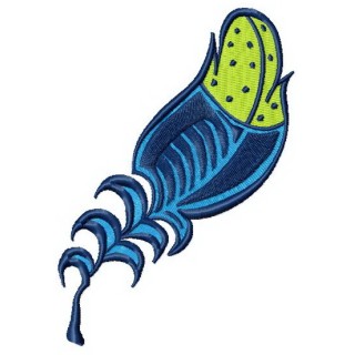 Feather 9 embroidery design - Embroidery Design