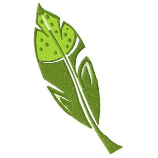 Feather 8 embroidery design - Embroidery Design