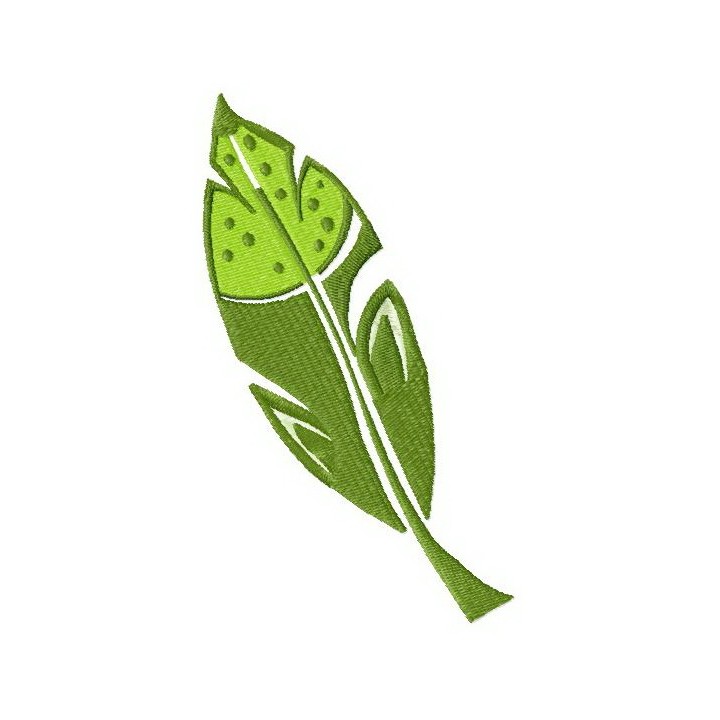 Feather 8 embroidery design - Embroidery Design