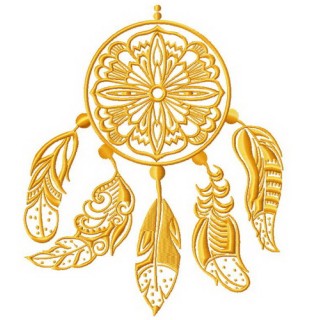Dreamcatcher 9 embroidery design - Embroidery Design
