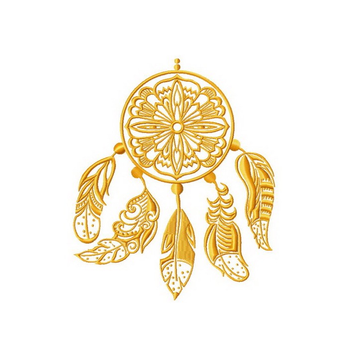 Dreamcatcher 9 embroidery design - Embroidery Design
