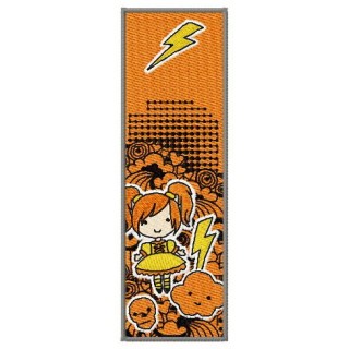 Halloween bookmark 5  embroidery design - Embroidery Design