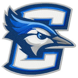 Creighton Bluejays logo embroidery design - Embroidery Design