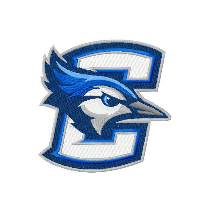 Creighton Bluejays logo embroidery design - Embroidery Design