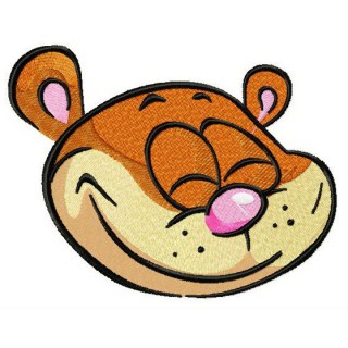 Glad hamster 3 embroidery design - Embroidery Design