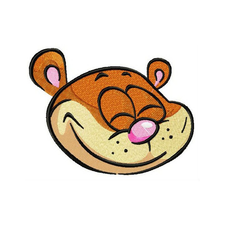 Glad hamster 3 embroidery design - Embroidery Design