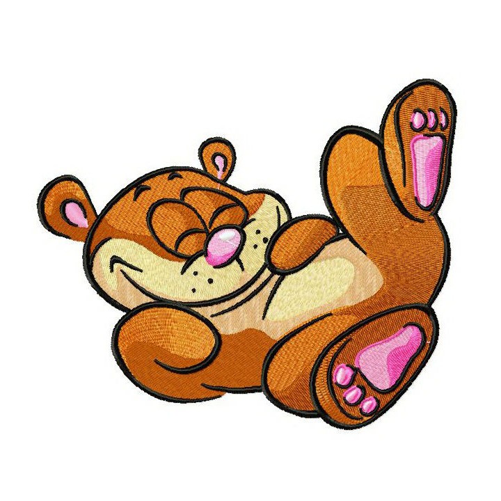 Glad hamster 2 embroidery design - Embroidery Design