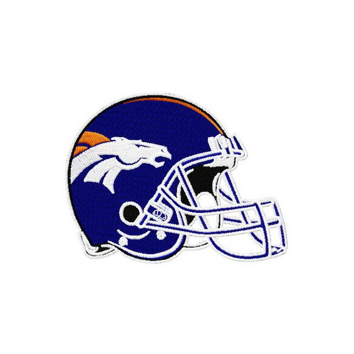 Denver Broncos helmet embroidery design - Embroidery Design