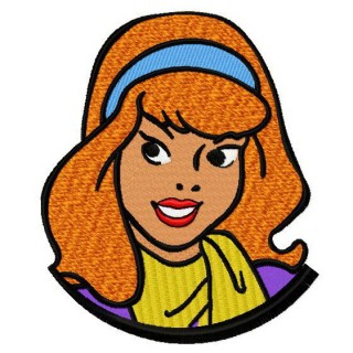 Daphne Blake 3 embroidery design - Embroidery Design