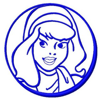 Daphne Blake 2 embroidery design - Embroidery Design