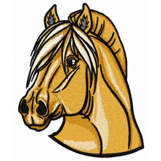 Red horse 4 embroidery design - Embroidery Design