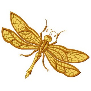 Dragonfly 2 embroidery design - Embroidery Design