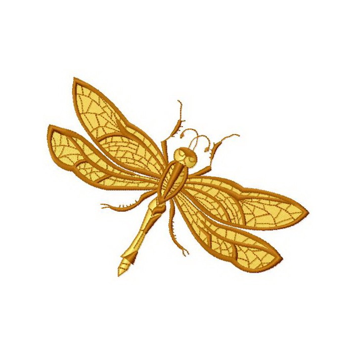Dragonfly 2 embroidery design - Embroidery Design