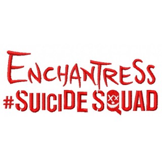 Suicide Squad Enchantress 3 embroidery design - Embroidery Design