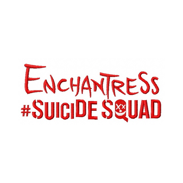 Suicide Squad Enchantress 3 embroidery design - Embroidery Design