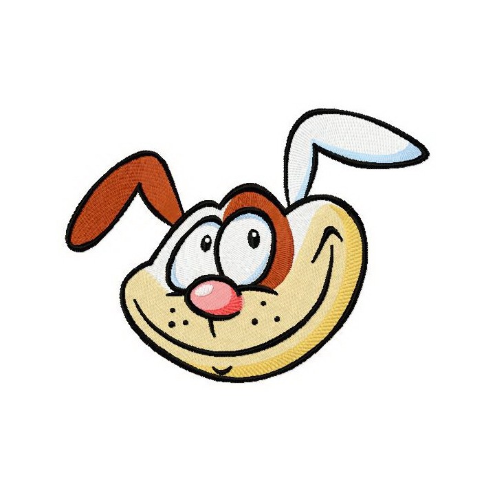 Cute dog 3 embroidery design - Embroidery Design