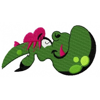 Elliott the Dragon 6 embroidery design - Embroidery Design