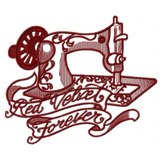 Red velvet forever 2 embroidery design - Embroidery Design