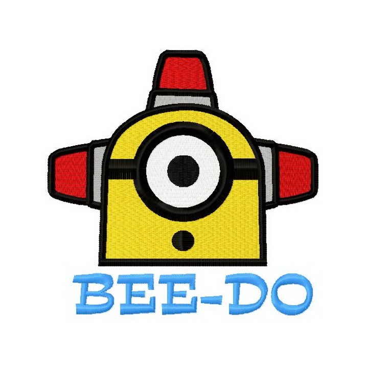 Alarming Minion 3 embroidery design - Embroidery Design