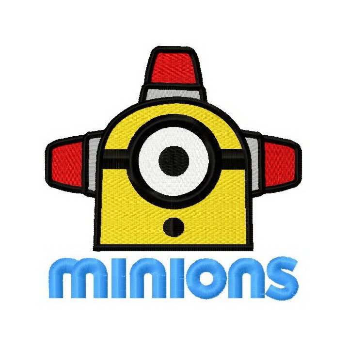 Alarming Minion 2 embroidery design - Embroidery Design