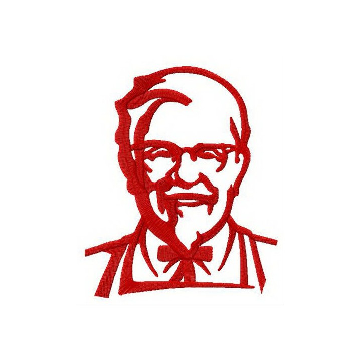 KCF alternative logo embroidery design - Embroidery Design