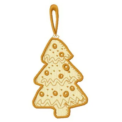 Preview of Christmas decorations 3 embroidery design featuring festive motifs for holiday crafting.