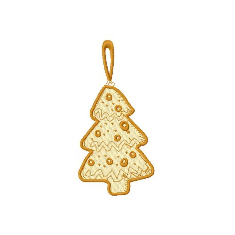 Preview of Christmas decorations 3 embroidery design featuring festive motifs for holiday crafting.
