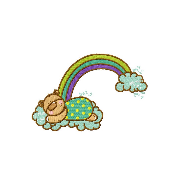 Sweet dreams embroidery design - Embroidery Design