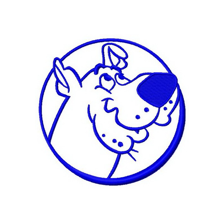 Scooby Doo 3 embroidery design - Embroidery Design