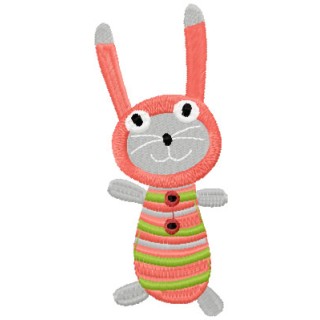 Sock Bunny 1 embroidery design - Embroidery Design