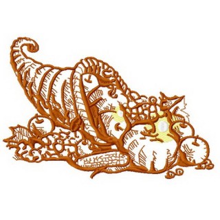 Thanksgiving day 4 embroidery design - Embroidery Design