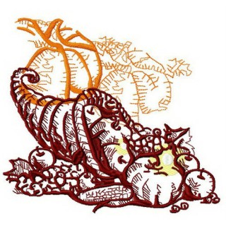Thanksgiving day 3 embroidery design - Embroidery Design