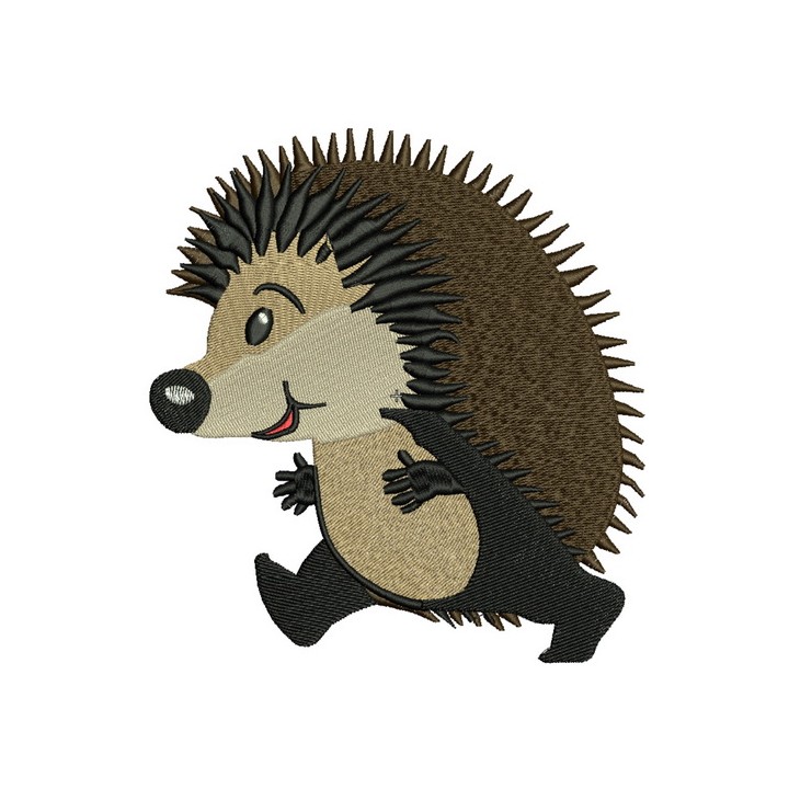 Hedgehog's stroll 3 embroidery design - Embroidery Design