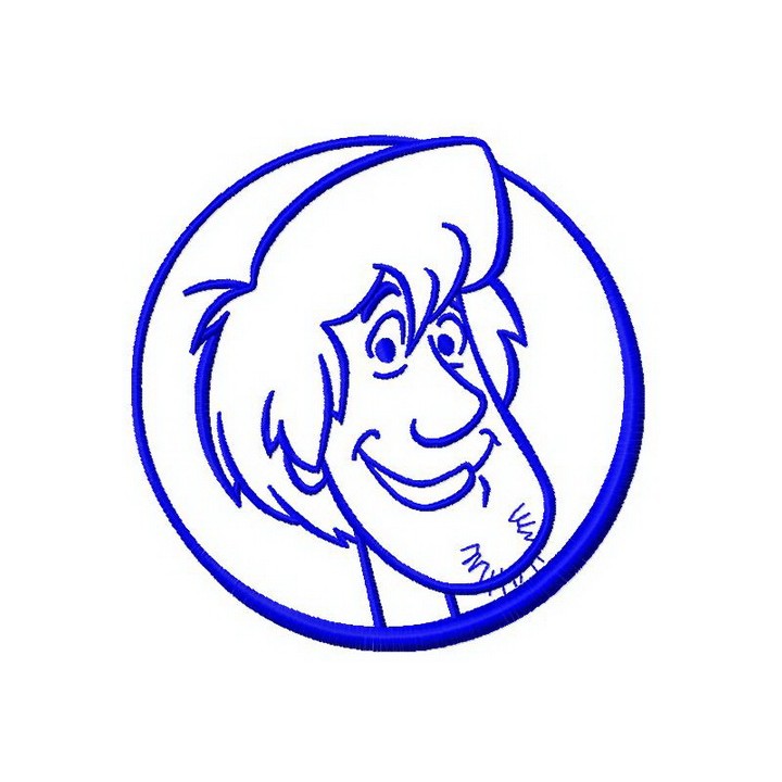 Shaggy Rogers 2 embroidery design - Embroidery Design