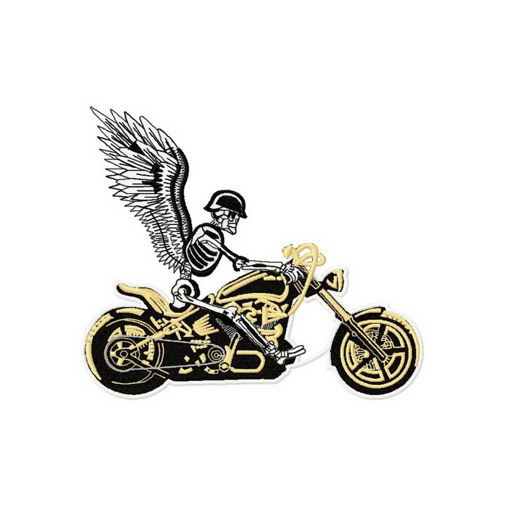 Road angel 5 embroidery design - Embroidery Design