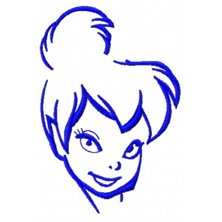 Tinkerbell 16 embroidery design - Embroidery Design