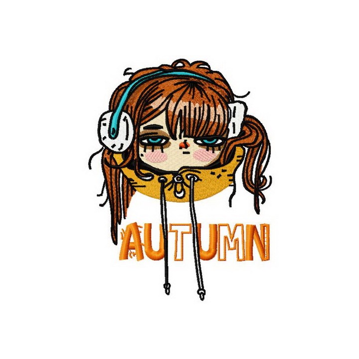Autumn mood 4 embroidery design - Embroidery Design
