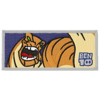 Ben 10 badge 2 embroidery design - Embroidery Design