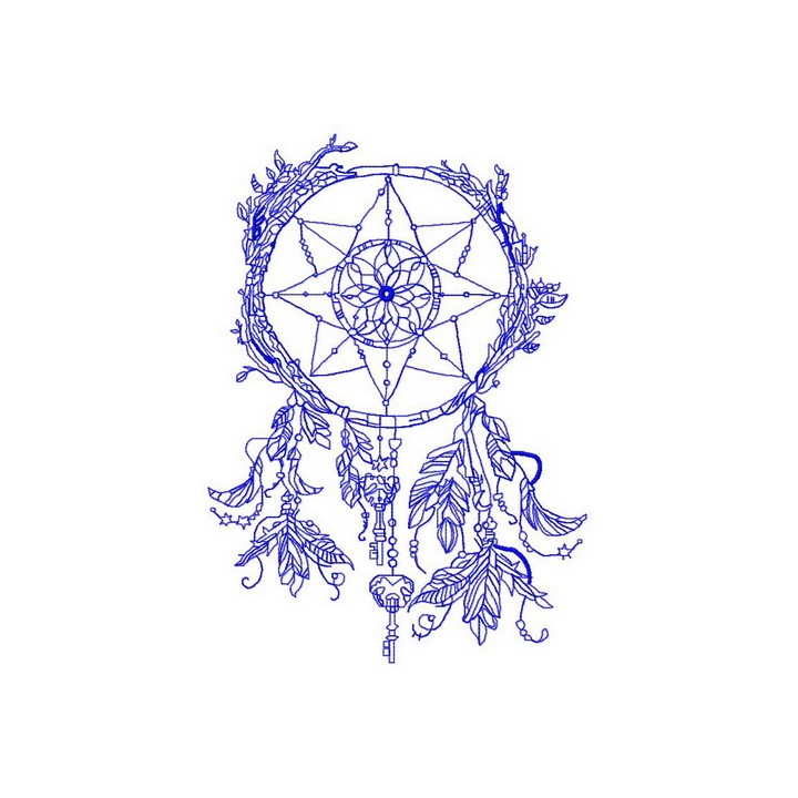 Dreamcatcher 7 embroidery design - Embroidery Design