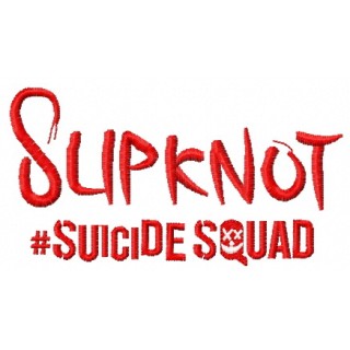 Suicide Squad Slipknot 3 embroidery design - Embroidery Design