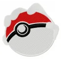 Embroidery design preview of 'My Pokeball 3' stitching pattern featuring a playful pokeball motif.