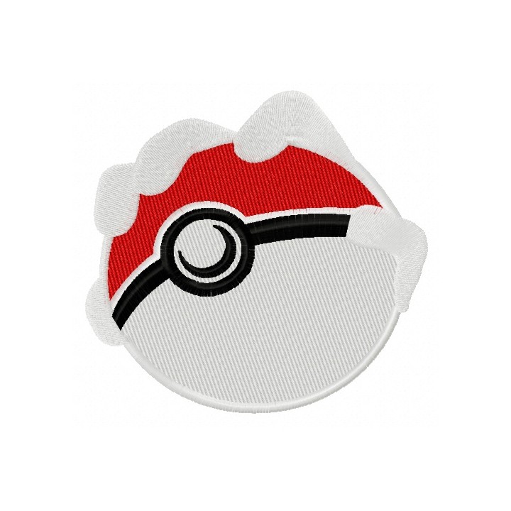 My pokeball 3 embroidery design - Embroidery Design