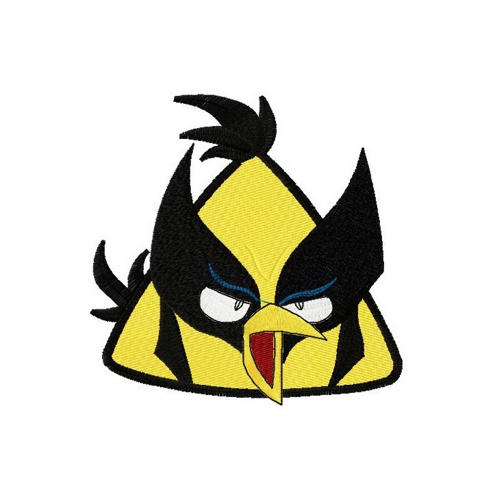 Bird yellow 2 embroidery design - Embroidery Design