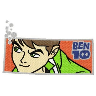 Ben 10 badge embroidery design - Embroidery Design