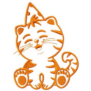 Fluffy birthday 4 embroidery design - Embroidery Design