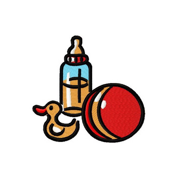 Baby stuff embroidery design - Embroidery Design