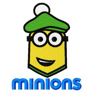 Golfing Minion 3 embroidery design - Embroidery Design