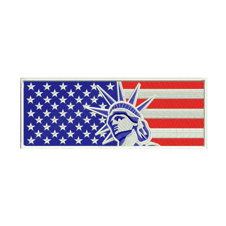 USA flag 3 embroidery design - Embroidery Design