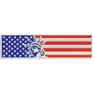 USA flag 2 embroidery design - Embroidery Design